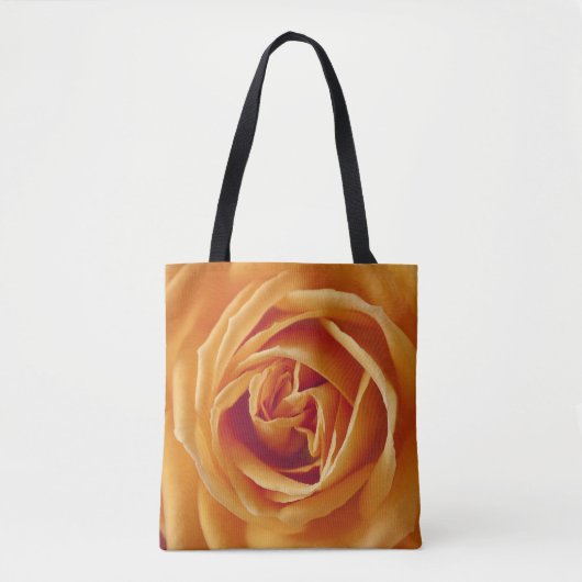 Mooie gele rozenbloem bloemen tote bag (Voorkant)