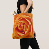 Mooie gele rozenbloem bloemen tote bag (Dichtbij)