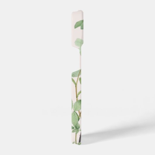 Mooie gele rozenbloem iPhone hoesje (Rechterkant)