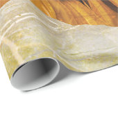 Mooie gele textuur Giant Sunflower Foto Art Cadeaupapier (Rol Hoek)