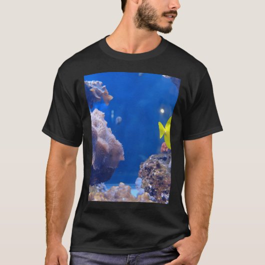 Mooie gele vis. t-shirt (Voorkant)