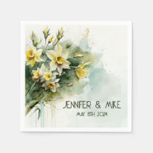 Mooie gele water narcissen