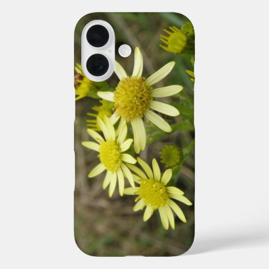 Mooie Gele Wilde Bloemen Case-Mate iPhone Case (Achterkant)