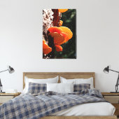 Mooie gele zwavel plank schimmel canvas Print (Insitu (Slaapkamer))