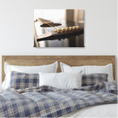 mooie geluidskuiter voor muziekopgeliefde canvas afdruk (Insitu (Slaapkamer))