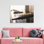 mooie geluidskuiter voor muziekopgeliefde canvas afdruk (Insitu (Woonkamer))