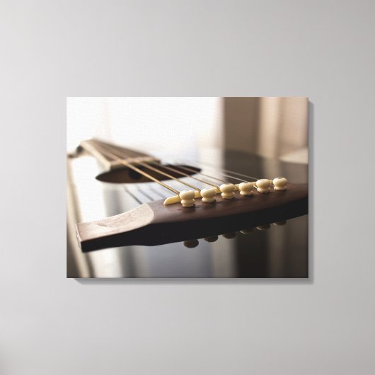 mooie geluidskuiter voor muziekopgeliefde canvas afdruk (Voorkant)