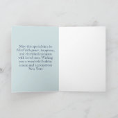 Mooie gelukkige Chanoeka Feestdagen Kaart (Binnen)