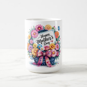 Mooie gelukkige Moederdag Mama Koffiemok