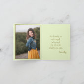 Mooie gelukkige verjaardag moeder foto binnen kaart (Binnen)