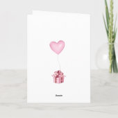 Mooie, gelukkige verjaardag van de feestdag Kaart (Achterkant)