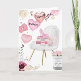 Mooie, gelukkige verjaardag van de feestdag Kaart