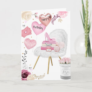 Mooie, gelukkige verjaardag van de feestdag Kaart