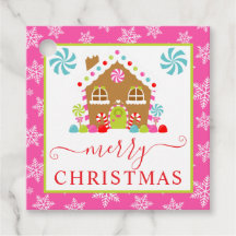 Mooie Gemberhuis Winter Kerstmis