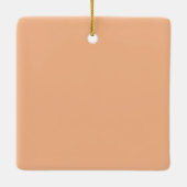 Mooie gemberkat keramisch ornament (Achterkant)