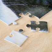 Mooie gemberkat legpuzzel (Zijkant)