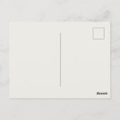 Mooie gemengde bloemen aanpasbaar briefkaart (Achterkant)