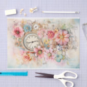 Mooie Gemengde Media in Zachte Pinks en Blues Tissuepapier (Craft)