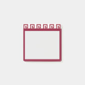 Mooie geometrische design header post-it® notes (Voorkant)