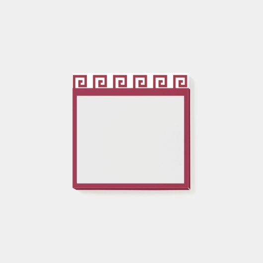 Mooie geometrische design header post-it® notes (Voorkant)