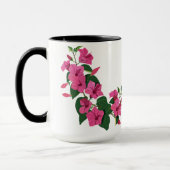 Mooie Gepersonaliseerd Floral Magic Coffee Mok (Links)