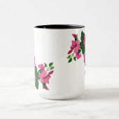 Mooie Gepersonaliseerd Floral Magic Coffee Mok (Midden)