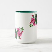 Mooie Gepersonaliseerd Floral Magic Coffee Mok (Midden)