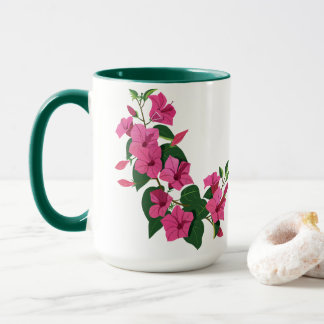 Mooie Gepersonaliseerd Floral Magic Coffee Mok