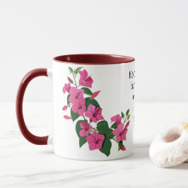 Mooie Gepersonaliseerd Floral Magic Specialty Mok