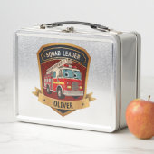 Mooie gepersonaliseerde brandweer badge gepersonal (In situ)