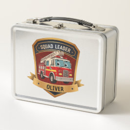 Mooie gepersonaliseerde brandweer badge gepersonal