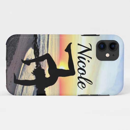 MOOIE GEPERSONALISEERDE GYMNASTIEK Case-Mate iPhone CASE (Achterkant (horizontaal))