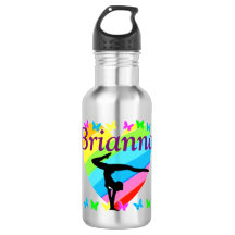 MOOIE GEPERSONALISEERDE GYMNASTIEK HART WATER FLES