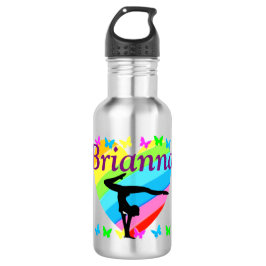 MOOIE GEPERSONALISEERDE GYMNASTIEK HART WATER FLES