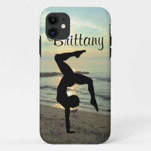 MOOIE GEPERSONALISEERDE GYMNASTIEK IPHONE CASE