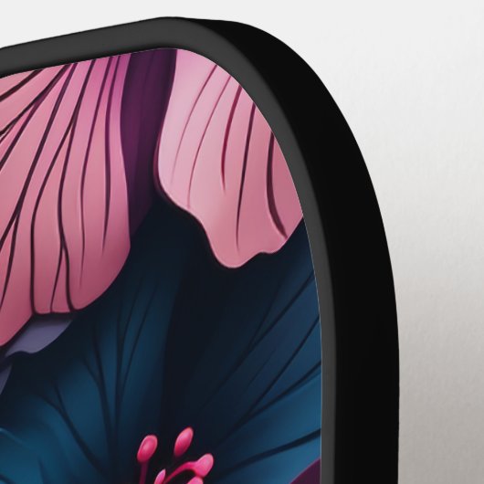 Mooie gepersonaliseerde hibiscus pickleball paddle (Links Detail)