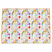 Mooie gepersonaliseerde kinder-ABC-handbeschilderi Groot Cadeauzakje (Voorkant)