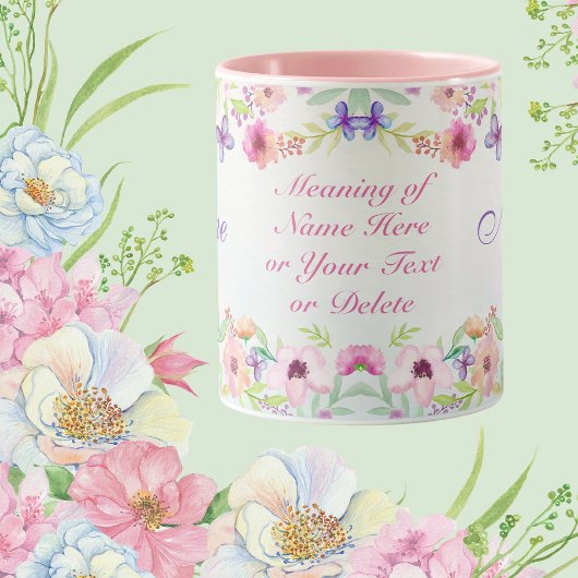 Mooie gepersonaliseerde naamcadeaus met betekenis  mok