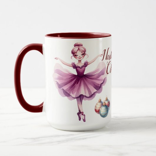 Mooie gepersonaliseerde Notenkraker sublimatie Mok (Links)