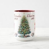 Mooie gepersonaliseerde Notenkraker sublimatie Mok (Midden)