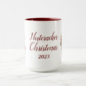 Mooie gepersonaliseerde Notenkraker sublimatie Mok (Midden)