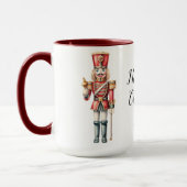 Mooie gepersonaliseerde Notenkraker sublimatie Mok (Links)