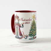 Mooie gepersonaliseerde Notenkraker sublimatie Mok (Voorkant links)