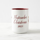 Mooie gepersonaliseerde Notenkraker sublimatie Mok (Midden)