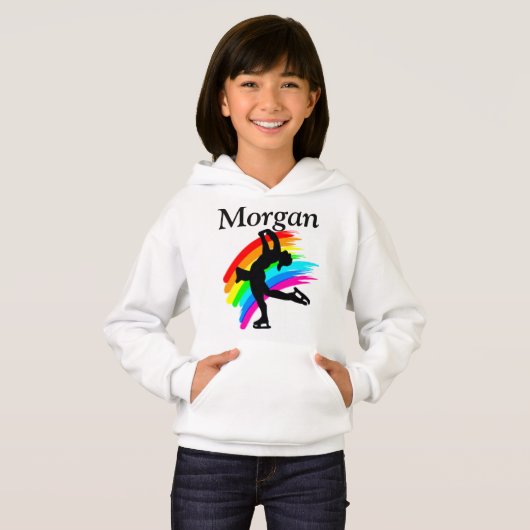 MOOIE GEPERSONALISEERDE SKATER SWEATSHIRT (Voorkant volledig)