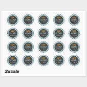 Mooie gepersonaliseerde sticker voor Halloween (Vel)