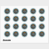 Mooie gepersonaliseerde sticker voor Halloween (Vel)