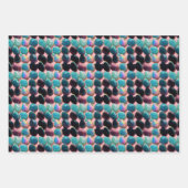 Mooie, gepolijste Rocks die het patroon herhalen Inpakpapier Vel (Voorkant 3)