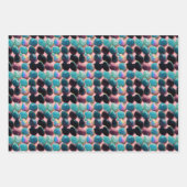 Mooie, gepolijste Rocks die het patroon herhalen Inpakpapier Vel (Voorkant)