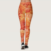 Mooie gerbera leggings (Achterkant)